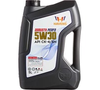 Масло HAVENS Robusta Perfo SAE 5W30 API CK-4/SN, CJ-4 5L HRP5W30CK45