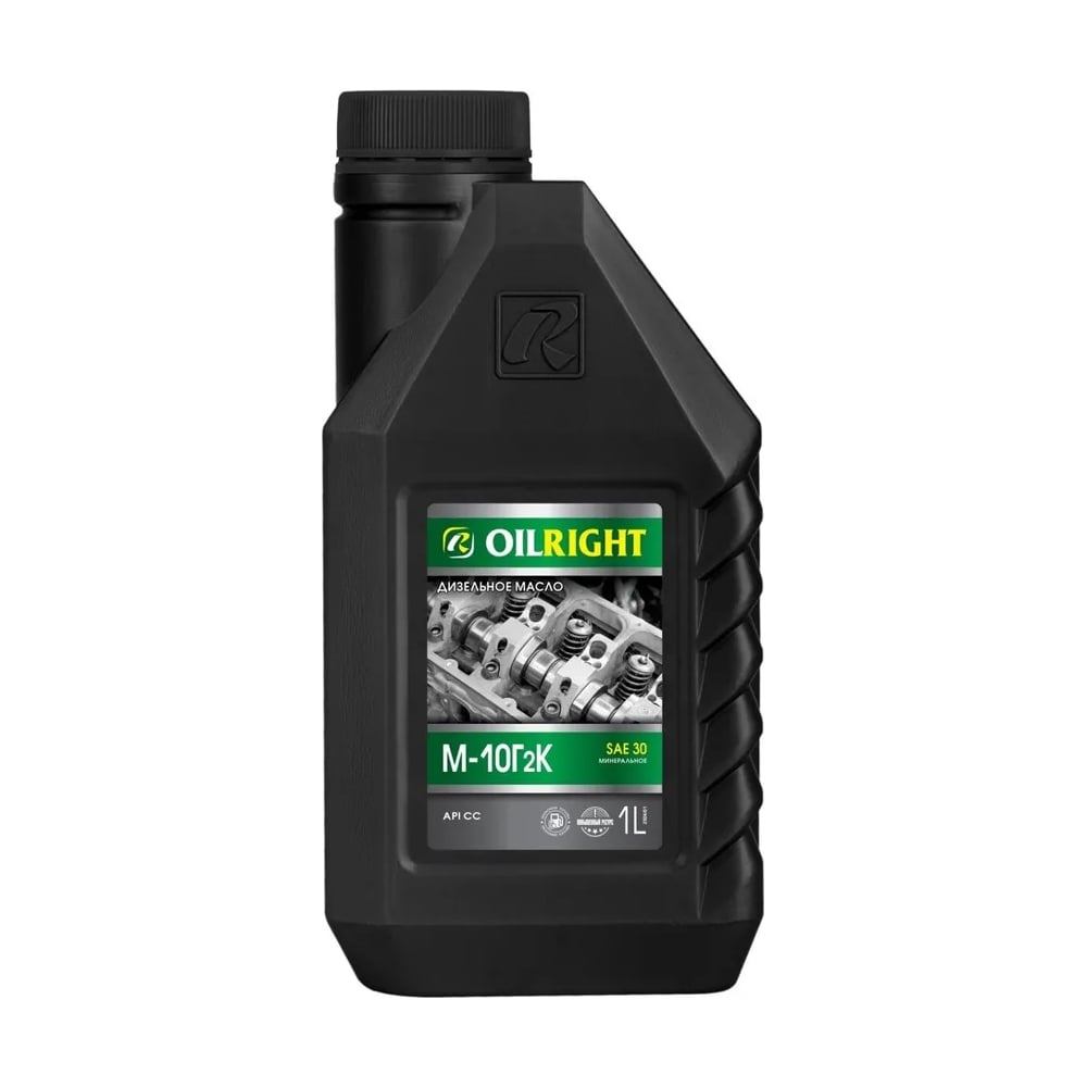 Дизельное масло OILRIGHT М10Г2К SAE 30 1 л 2504 - выгодная цена, отзывы ...