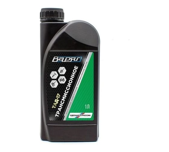 Трансмиссионное масло ВАРЯГ SAE 80W-90 GL 5 1 литр (1/12) 87307 1