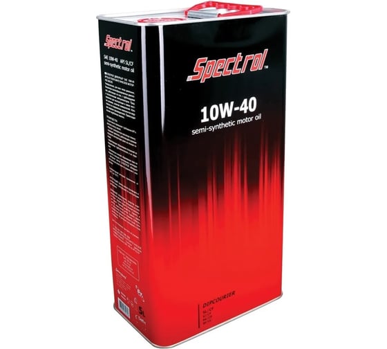 Моторное масло Spectrol Дипкурьер SAE 10W40 API SL/CF п/с 5 л 9073 1