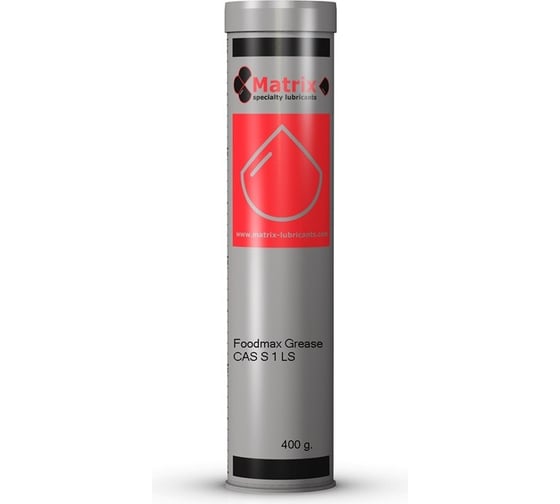 Смазка Matrix Specialty Lubricants Foodmax Grease CAS S 1 LS туба, 400 г 594001 1