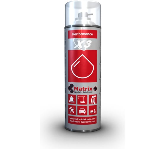 Смазка Matrix Specialty Lubricants Performance X3 Спрей 500мл 379571 1