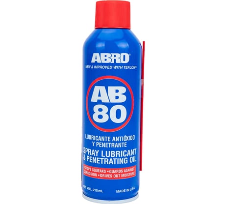 Универсальная смазка - спрей Abro 210 мл AB-80-210