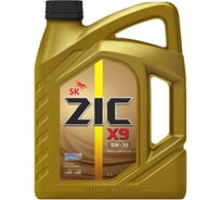Синтетическое масло ZIC 5/30 X9 SL/CF 4 л 162614