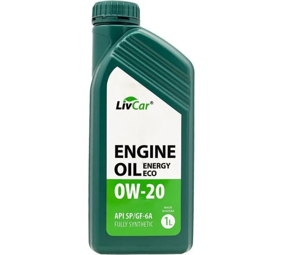 Масло моторное LIVCAR 0W-20 Engine Oil ENERGY ECO 0W-20 API SP/GF-6A 1л LC1550020-001