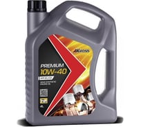 Полусинтетическое моторное масло AKross PREMIUM 10W-40 SG/CD 60 л AKS0043MOS