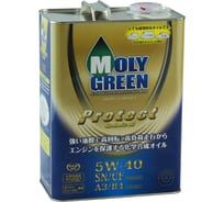 Моторное масло MOLYGREEN PREMIUM PROTECT SN/CF C3 5W 40 синт 4л 0470113