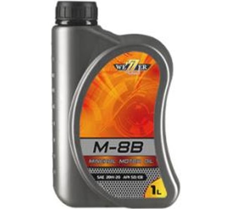 Моторное масло WEZZER М8В минеральное, 1 л 4650680