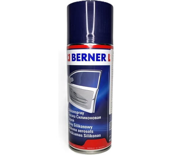Силиконовая смазка спрей BERNER 400мл, Австрия 200837