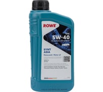 НС-синтетическое моторное масло Rowe HIGHTEC SYNT ASIA SAE 5W-40 20246-0010-99