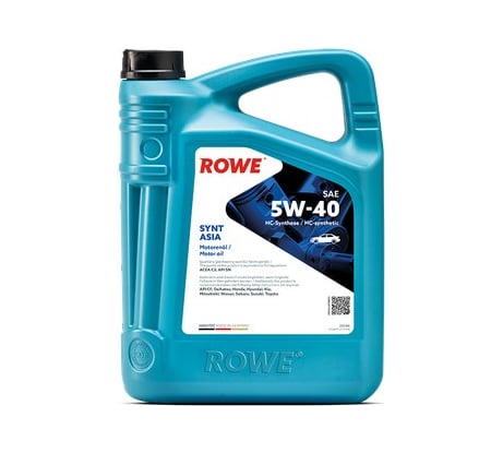 НС-синтетическое моторное масло Rowe HIGHTEC SYNT ASIA SAE 5W-40 20246-0040-99
