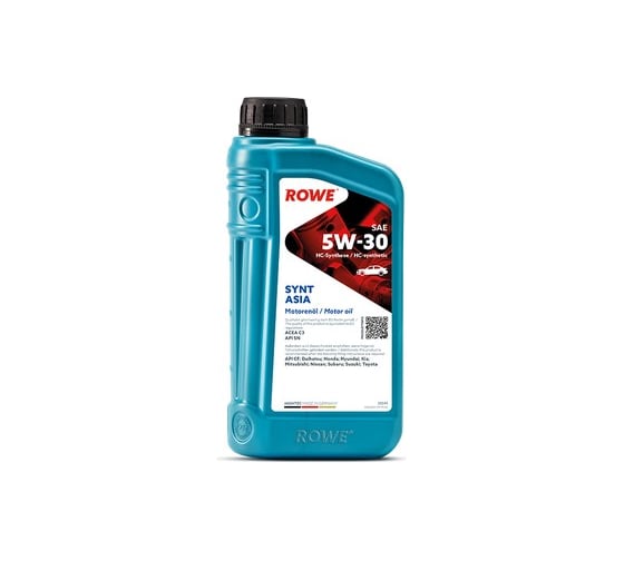 НС-синтетическое моторное масло Rowe HIGHTEC SYNT ASIA SAE 5W-30 20245-0010-99