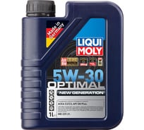 НС-синтетическое моторное масло LIQUI MOLY Optimal New Generation 5W-30 1л 39030