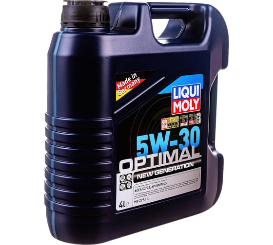 НС-синтетическое моторное масло LIQUI MOLY Optimal New Generation 5W-30 4л 39031