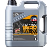 НС-синтетическое моторное масло LIQUI MOLY Top Tec 6200 0W-20 4л 20788