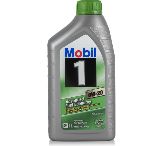 Моторное масло ExxonMobil Mobil 1 ESP x2, синтетическое, 0W-20, 1 л 153790