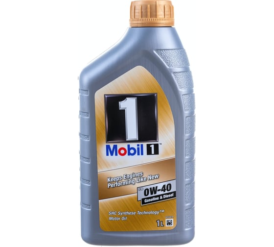 Моторное масло MOBIL 1 FS, синтетическое, 0W-40, 1л 153675/ 153691