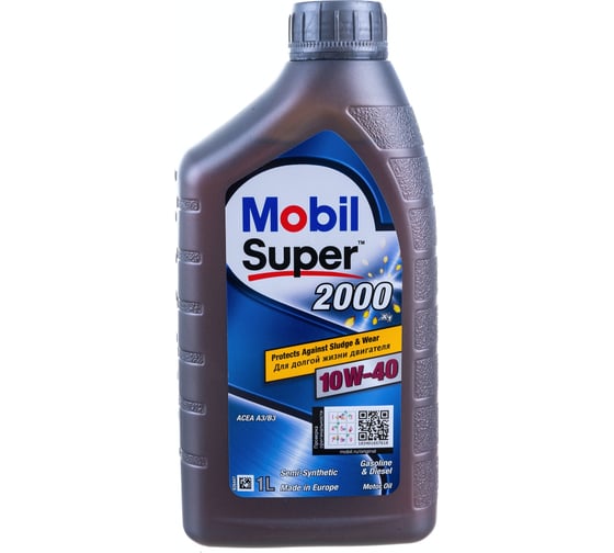 Моторное масло MOBIL Super 2000х1 10w40 1л 152569/150549 152569