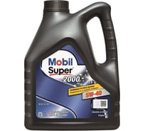 Моторное масло Mobil Super 2000 X3 5W-40, 4 л 155337