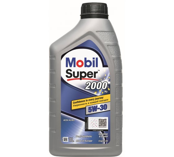 Моторное масло Mobil Super 2000 X1 5W-30, 1 л 155184 1