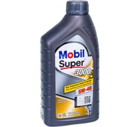Моторное масло Mobil Super 3000 X1, синтетическое, класс вязкости 5W-40, 1 л 150547