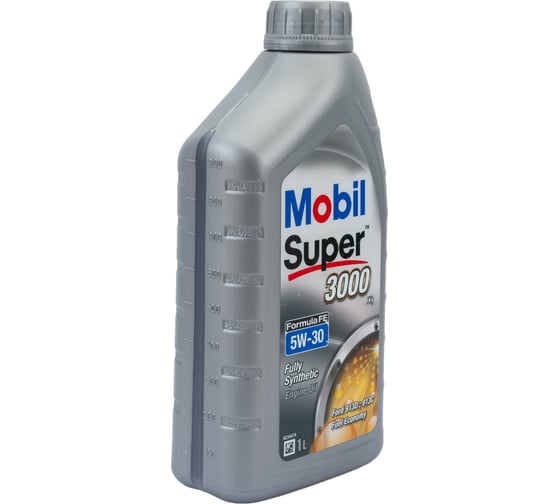 Синтетическое моторное масло Mobil Super 3000 X1 Formula FE, 5W-30, 1 л 151522