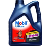 Моторное масло Mobil Ultra полусинтетическое, 10W-40, 4 л 152624