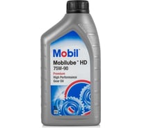 Трансмиссионное масло Mobil Mobilube HD, 75W-90, 1 л 152662