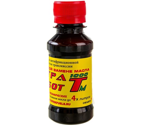 Антифрикционная присадка для МКПП ТОТЕК Астра Робот T-1000м 0.1 л, на 5 л масла ARTM100001