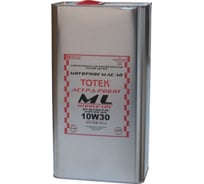 Моторное масло ТОТЕК Астра Робот ML SAE 10W30 4л ML1030004