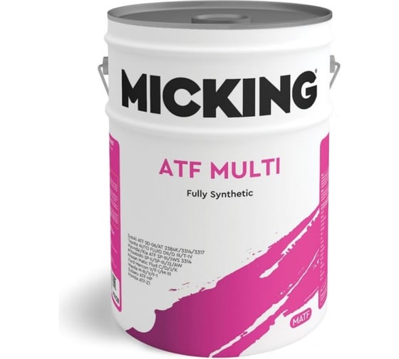 Жидкость для АКПП ATF Micking MULTI 20 л арт M4128 1