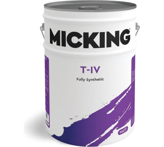Жидкость для АКПП Micking ATF T-IV 20 л арт M4158