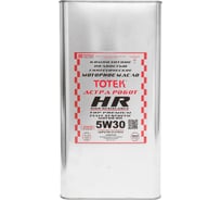Синтетическое моторное масло 100% PAO ТОТЕК Астра Робот HR SAE 5W30, 4 л HR530004