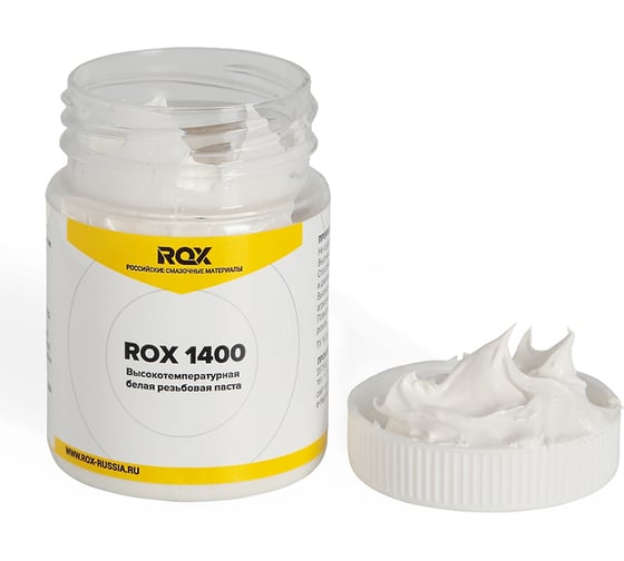 Паста резьбовая высокотемпературная ROX белая -1400, 40 гр R699 1