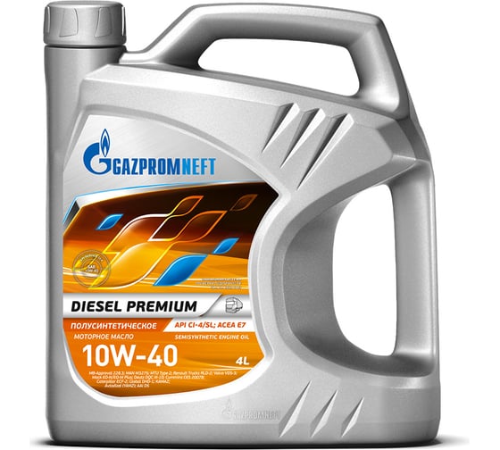 Масло Gazpromneft Diesel Premium 10W-40, 4 л 2389901339