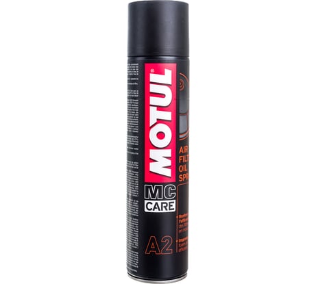 Смазка MOTUL А2 Air Filter Oil Spray 0.4 л 102986