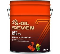 Трансмиссионное масло S-OIL SEVEN ATF MULTI 20L E107986