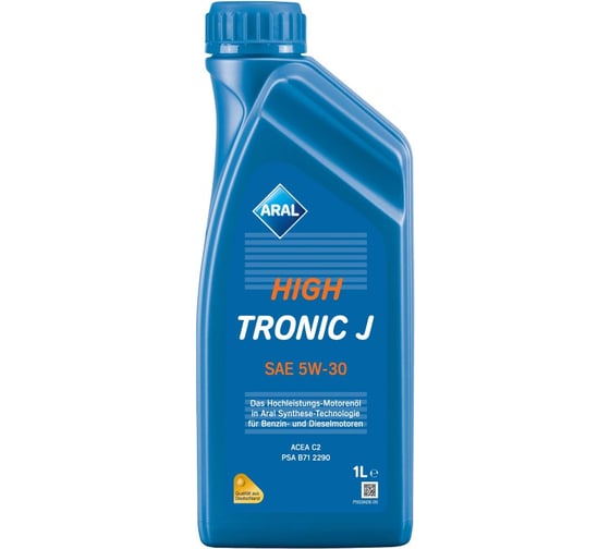 Масло Aral High Tronic J 5W-30 /synt/ 1л 20198