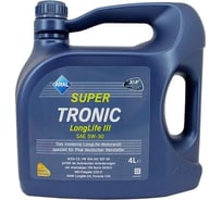 Масло Aral Super Tronic Longlife III 5W-30 4л. 20479