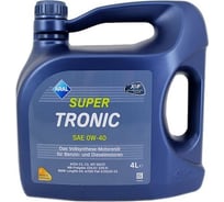 Масло Aral Super Tronic 0W-40 4л. 20459