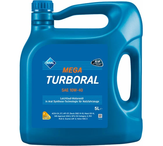 Масло Aral Mega Turboral 10W-40 5л. 10625