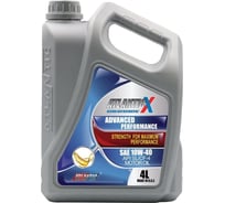 Полусинтетическое масло Atlantic X Engine Oil 10W-40 (4 л) 23968