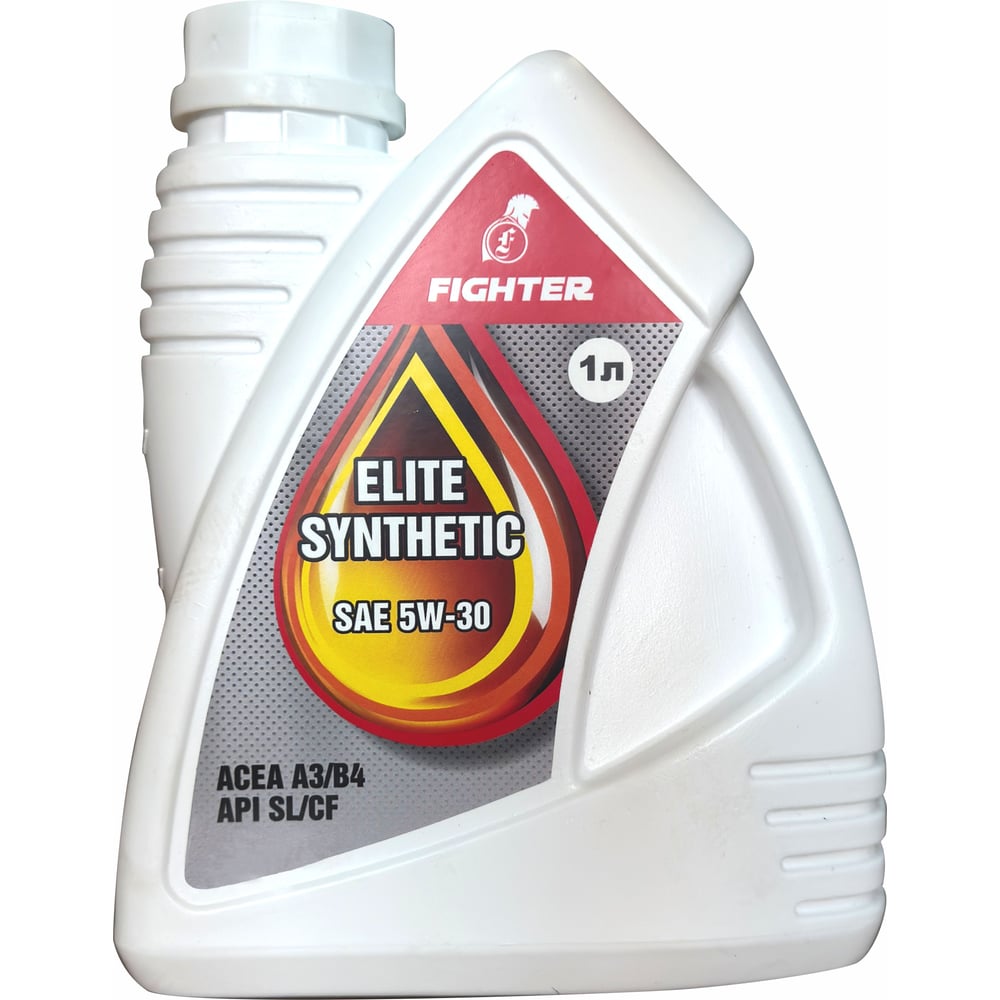 Масло Fighter ELITE SYNTHETIC LL 5W30 A3/B4 SL/CF (1 л) с F400084 ...