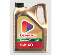 Моторное синтетическое масло Lemarc QUALARD 9 5W40, канистра 4 л 11780501
