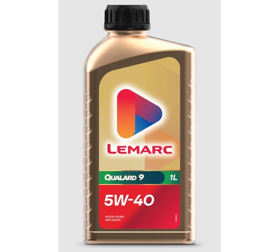 Моторное синтетическое масло Lemarc QUALARD 9 NFC 5W30, канистра 1 л 11790301