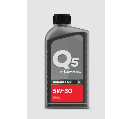 Масло моторное синтетическое by QUALARD 5 C3 5W30 канистра 1 л Lemarc 12740301 P12740301