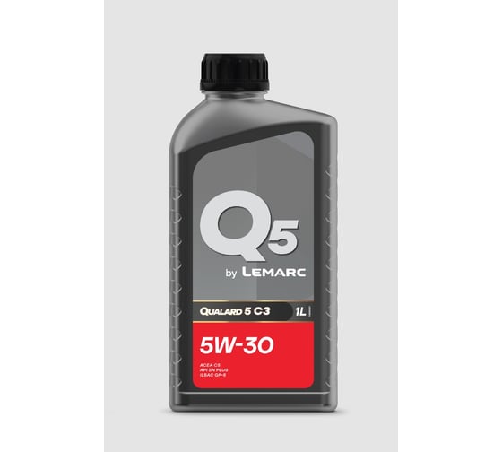 Моторное синтетическое масло Lemarc by QUALARD 5 C3 5W30, канистра 1 л 12740301