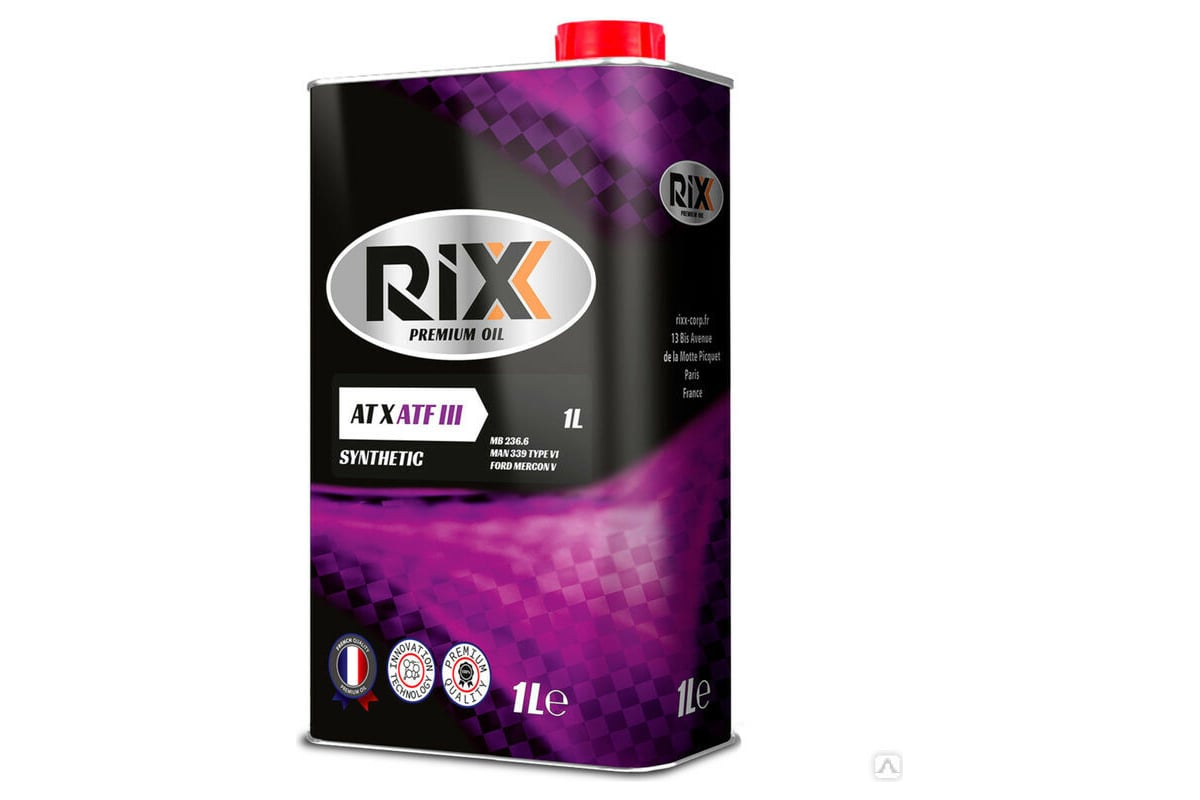 Трансмиссионное масло RIXX DEXRON III 1 л RX0001ATX - выгодная цена ...