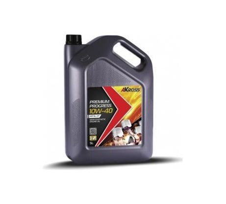 Моторное масло AKross PREMIUM PROGRESS полусинтетическое, 10W-40, SL/CF, 5 л AKS0003MOS