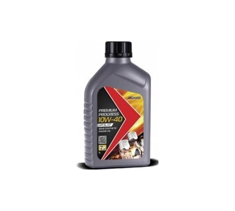 Моторное масло AKross PREMIUM PROGRESS полусинтетическое, 10W-40, SL/CF, 1 л AKS0001MOS